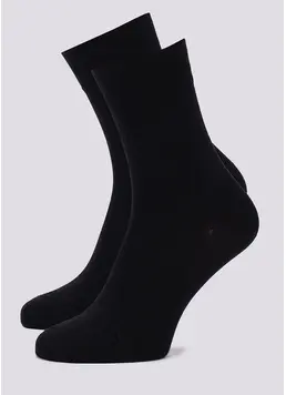 Hohe Herren-Socken aus Baumwolle MS3 SOFT PREMIUM CLASSIC (black)