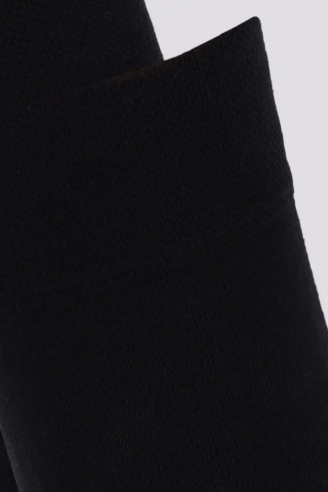 Hohe Herren-Socken aus Baumwolle MS3 SOFT PREMIUM CLASSIC (black)