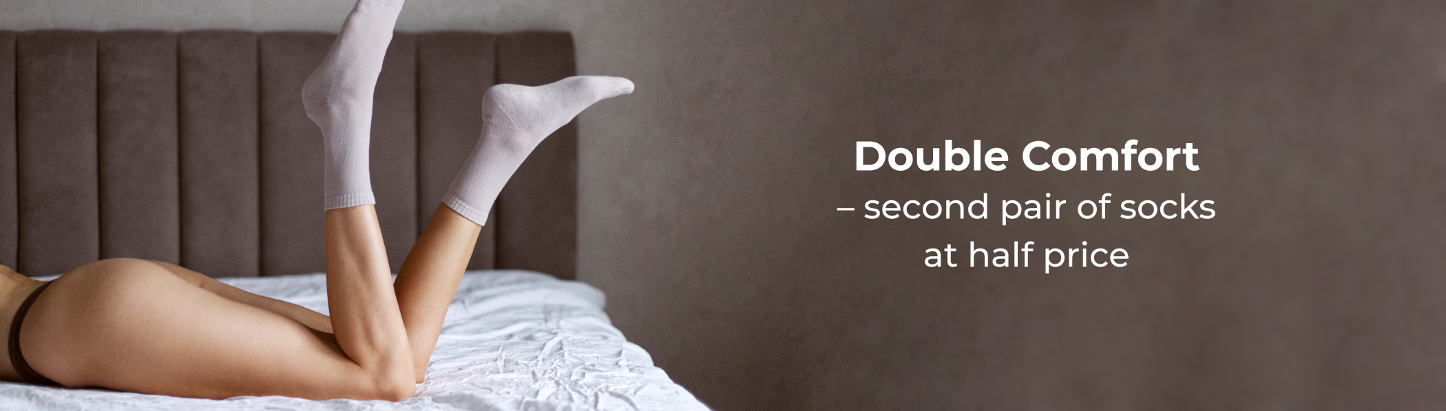 second pair of socks at half price