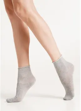 Klassische Socken ohne Bündchen WS2 CLASSIC FREE (light grey melange)