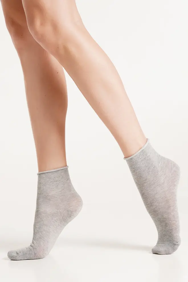 Classic Socks Without Elastic Band WS2 CLASSIC FREE (light grey melange)