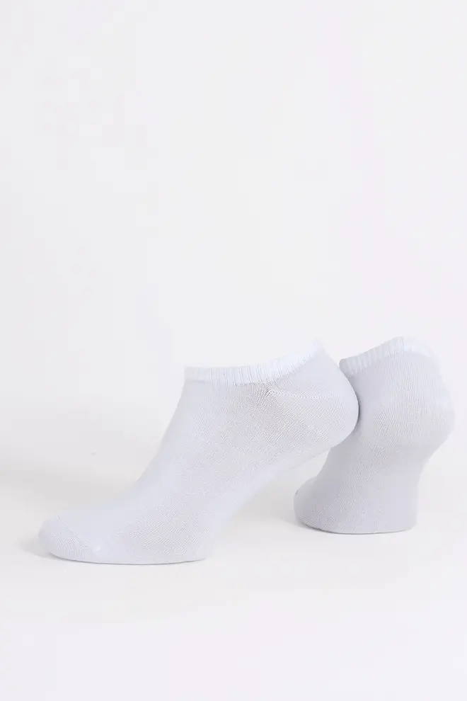 Short men’s bamboo socks MS1 BAMBOO (white)