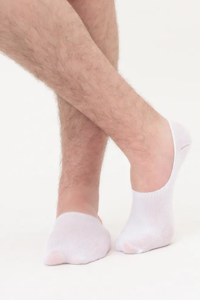 Men's Cotton Shoe Liners MF1 CLASSIC (white)