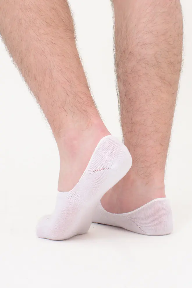 Men's Cotton Shoe Liners MF1 CLASSIC (white)