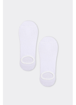 Men's cotton sneaker socks MS0 CLASSIC (white)