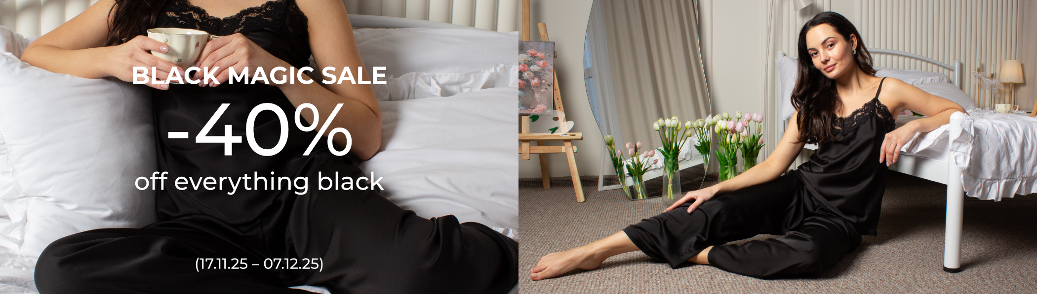 Black Magic Sale – 40% off everything black