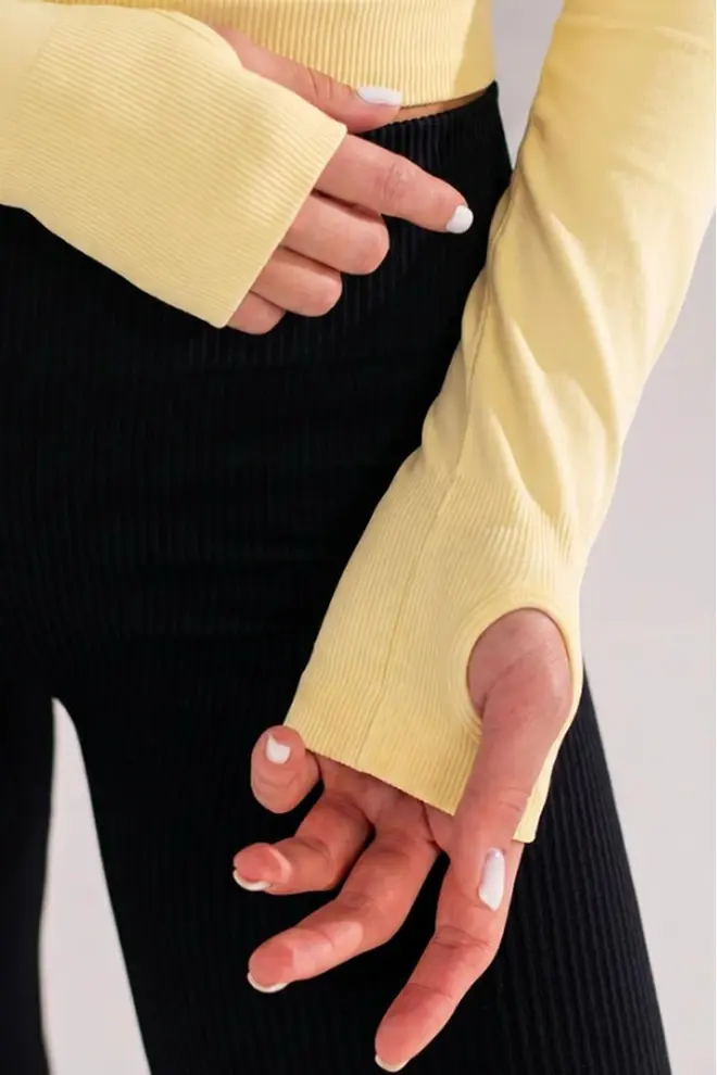 Short Longsleeve FLEX ACTIVE Flexit (lemon grass)