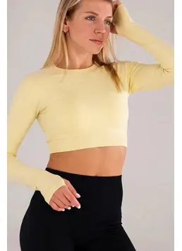 Kurzes Longsleeve FLEX ACTIVE Flexit (lemon grass) Kurzes Longsleeve FLEX ACTIVE Flexit (lemon grass)