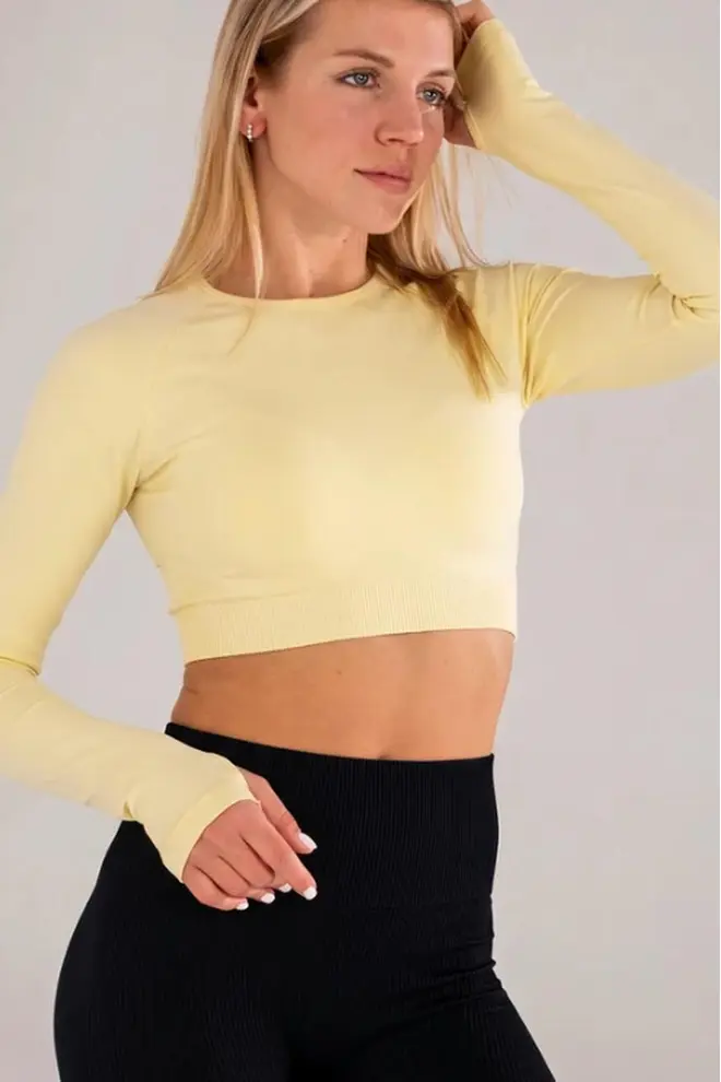 Short Longsleeve FLEX ACTIVE Flexit (lemon grass)