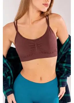 Seamless Top FLEX TOP ACTIVE Flexit (hot chocolate) Seamless Top FLEX TOP ACTIVE Flexit (hot chocolate)