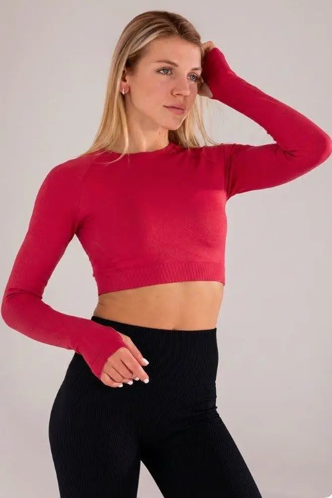Kurzes Longsleeve FLEX ACTIVE Flexit (winterberry)