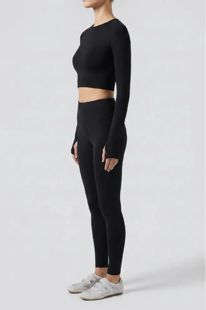Short Longsleeve FLEX ACTIVE Flexit (Black)