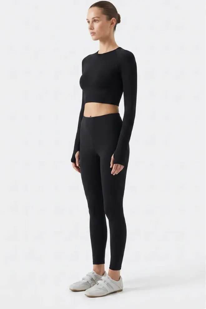 Short Longsleeve FLEX ACTIVE Flexit (Black)