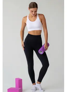 Nahtlose Leggings FLEXING Flexit (Schwarz) Nahtlose Leggings FLEXING Flexit (Schwarz)