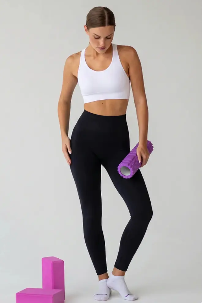 Nahtlose Leggings FLEXING Flexit (Schwarz)