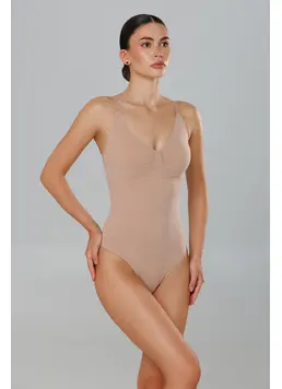 Body-String mit schmalen Trägern BODY STRING SHAPEWEAR nude