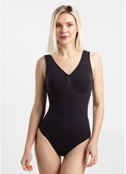 Body-Slip mit breiten Trägern BODY SLIP SHAPEWEAR black