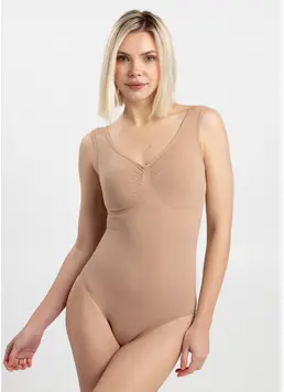 Body-Slip mit breiten Trägern BODY SLIP SHAPEWEAR nude