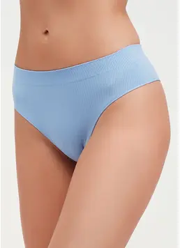 Nahtloser gerippter Brazilian Slip BRASILIAN BRIEFS RIB (lacecap hydrangea) Nahtloser gerippter Brazilian Slip BRASILIAN BRIEFS RIB (lacecap hydrangea)