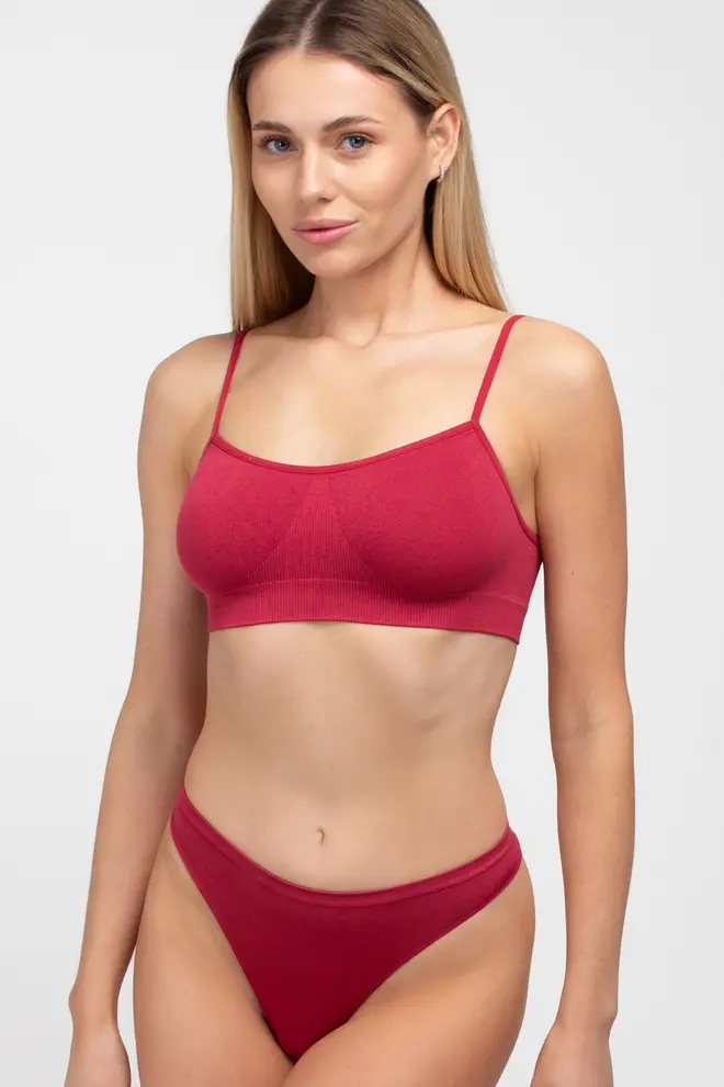 Nahtloses Trägertop CAMI TOP  (winterberry)