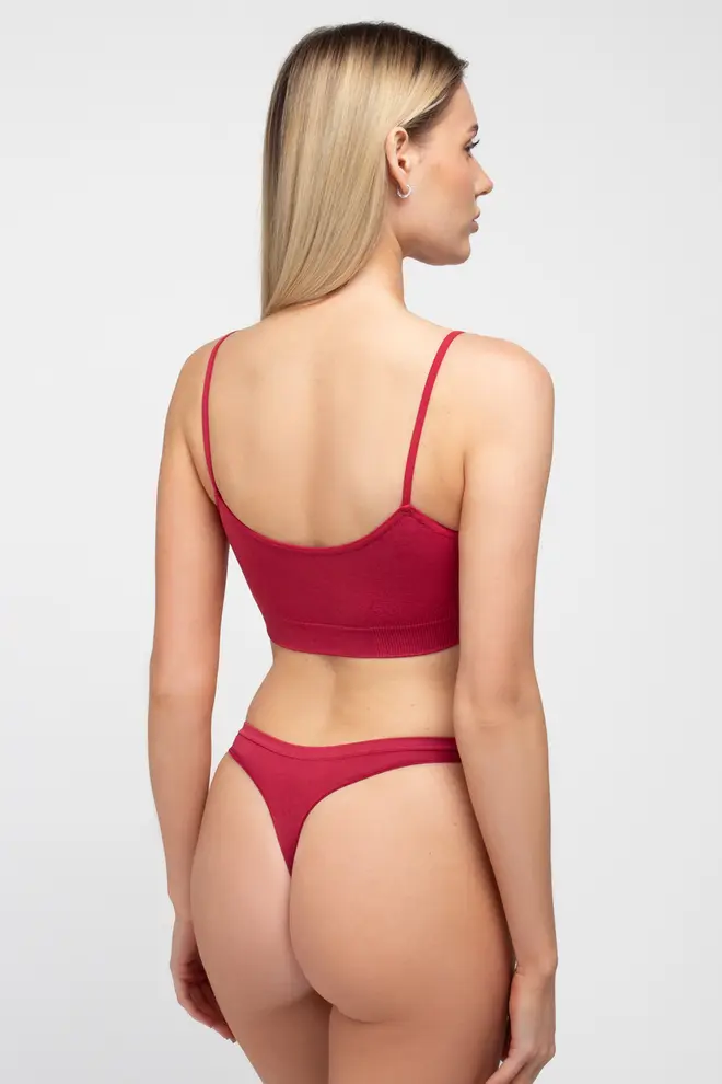 Nahtloses Trägertop CAMI TOP  (winterberry)