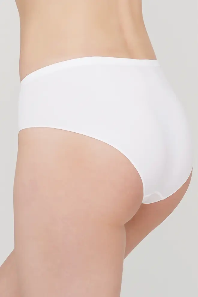 Women’s seamless hipster briefs (white)