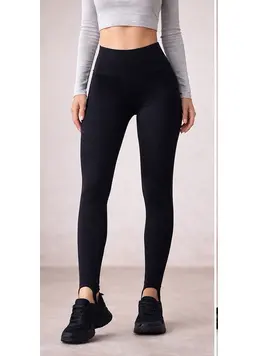 Seamless Leggings LEGGINGS STRAPS ENERGY (black)