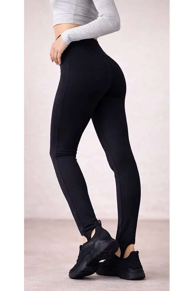 Seamless Leggings LEGGINGS STRAPS ENERGY (black)