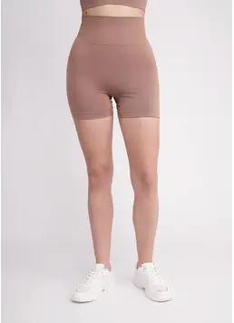 Nahtlose Push-up Shorts SHAPE (mokko)