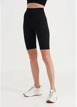 Ripp-Radlerhosen mit Push-up-Effekt TRACKS RIB SHAPE (black)