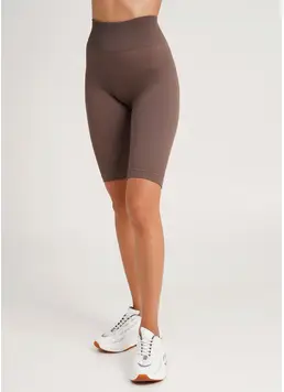 Gerippete Radlershorts TRACKS RIB (deep taupe)
