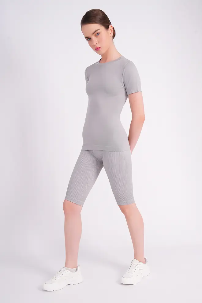 Gerippete Radlershorts TRACKS RIB (griffin)