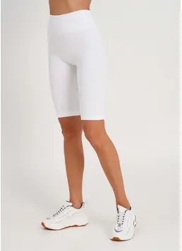 Gerippete Radlershorts TRACKS RIB (white) Gerippete Radlershorts TRACKS RIB (white)
