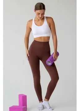 Nahtlose Leggings FLEXING Flexit (hot chocolate)