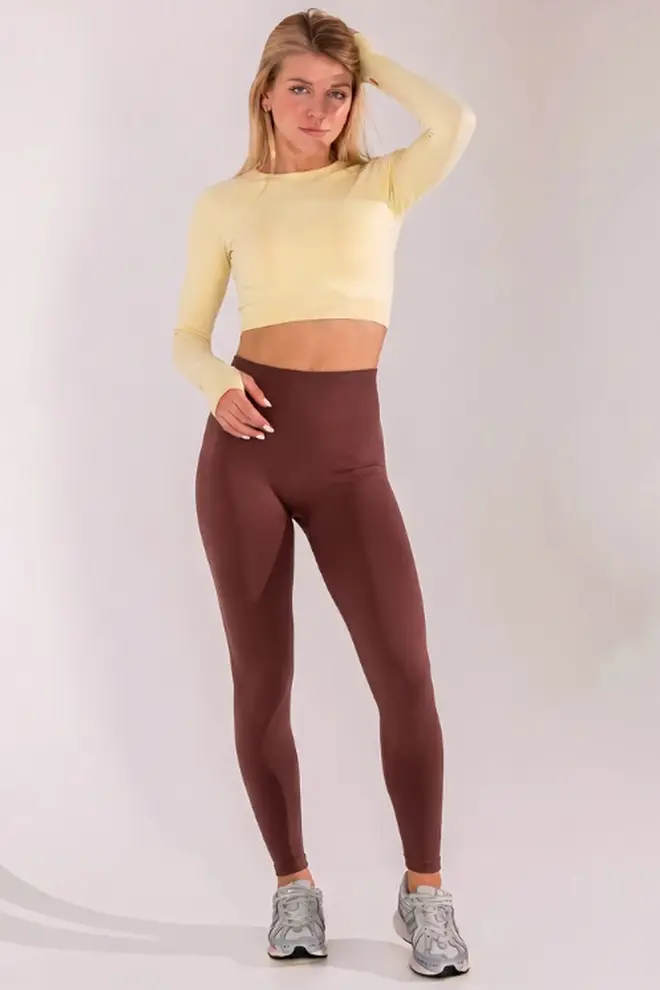 Nahtlose Leggings FLEXING Flexit (hot chocolate)