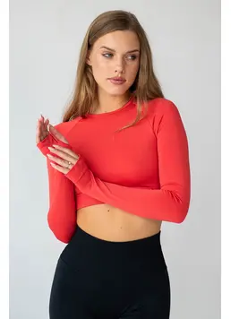 Short Longsleeve FLEX ACTIVE Flexit (poppy red)