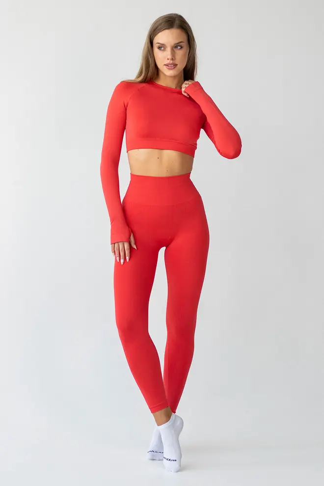 Short Longsleeve FLEX ACTIVE Flexit (poppy red)