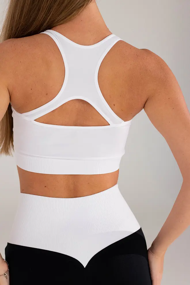 Top mit Ausschnitt FLEX TOP ENERGY Flexit (white)
