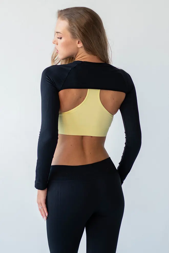 Top with Racerback FLEX TOP FREE FlexIt (lemon grass)