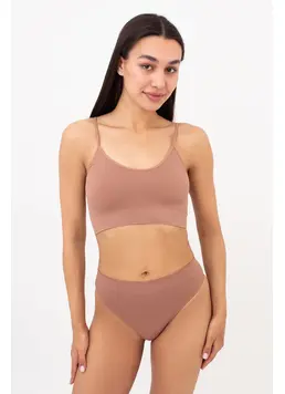 Nahtloser Brazilian Slip mit körniger Textur BRASILIAN BRIEFS GRAIN (mokko) Nahtloser Brazilian Slip mit körniger Textur BRASILIAN BRIEFS GRAIN (mokko)