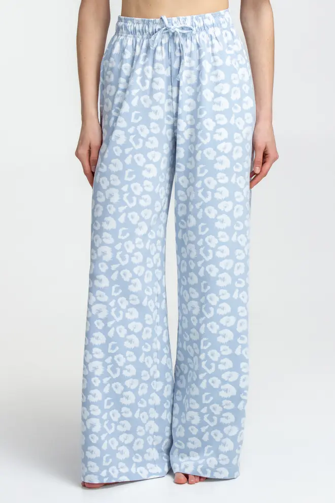 Leopard print pyjamas COTTON BLOOM 5127/010 (ballad blue/ballad blue leo)