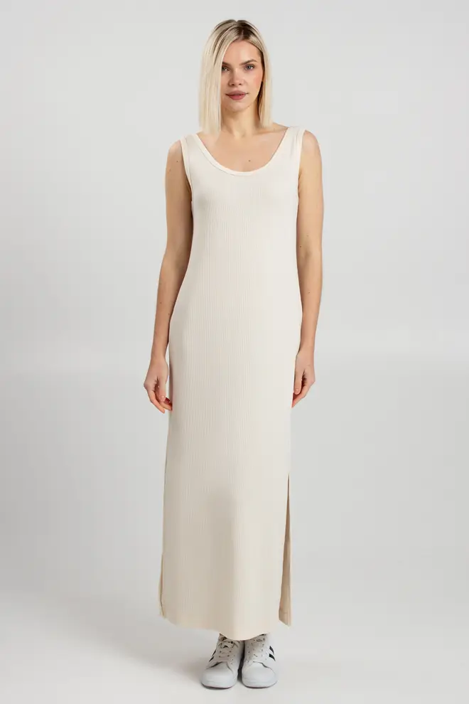 Strickkleid ESSENTIAL MILK 8710/320 light cream (Milchweiß)