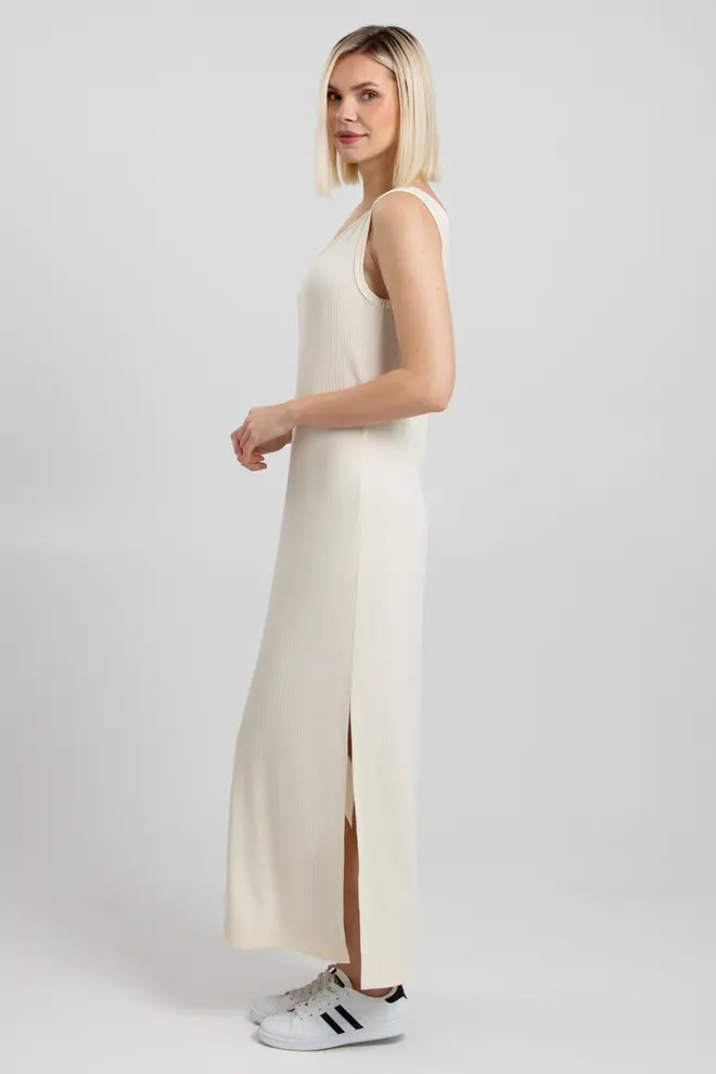 Strickkleid ESSENTIAL MILK 8710/320 light cream (Milchweiß)