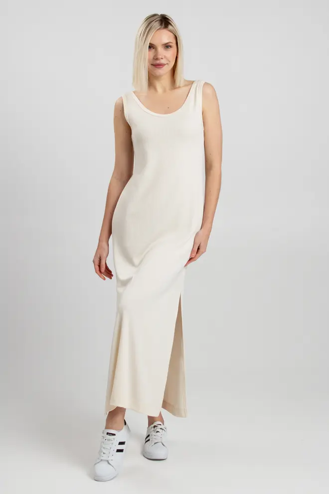 Strickkleid ESSENTIAL MILK 8710/320 light cream (Milchweiß)