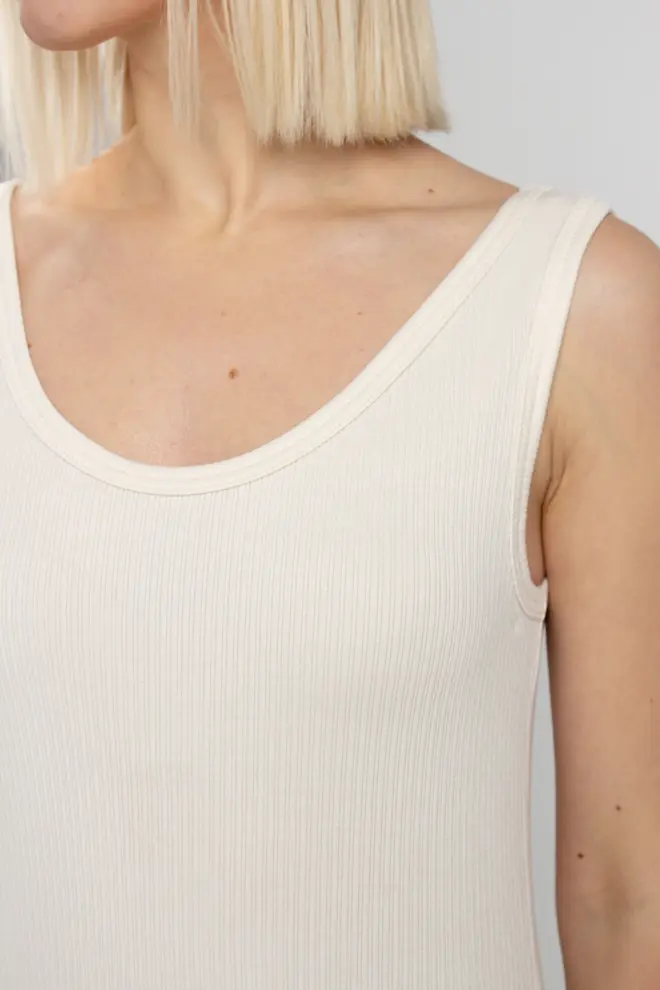 Strickkleid ESSENTIAL MILK 8710/320 light cream (Milchweiß)