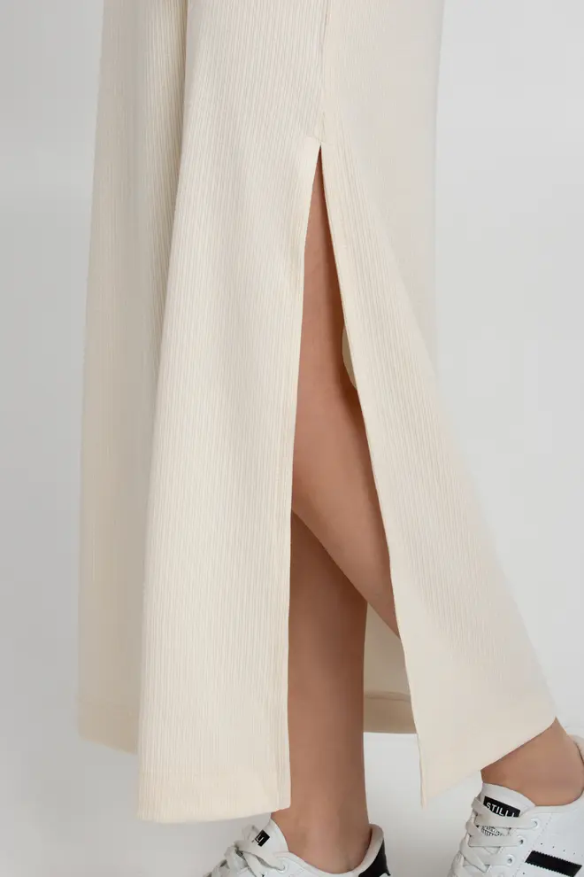Strickkleid ESSENTIAL MILK 8710/320 light cream (Milchweiß)