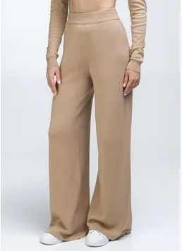 Hose aus Strickjersey FREYJA CTN 4327/230 (beige)