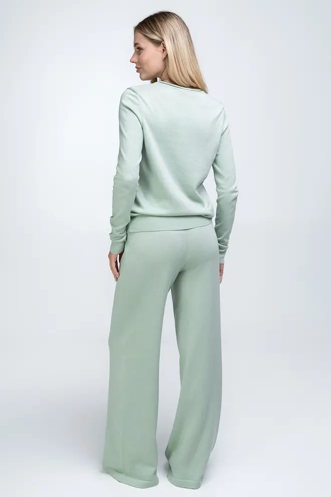 Knitted jumper FREYJA CTN 4426/230 (mint)