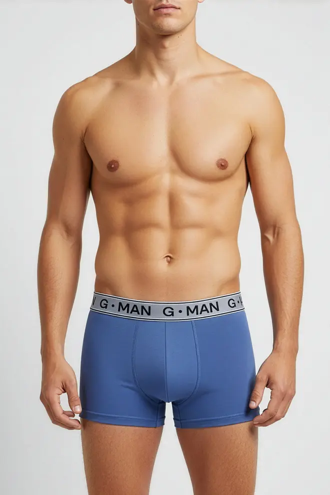 Baumwoll-Boxershorts G-MAN 20401/60 (bleached denim) Baumwoll-Boxershorts G-MAN 20401/60 (bleached denim)