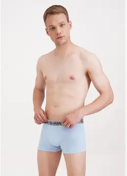 Baumwoll-Boxershorts G-MAN 20401/60  (ballad blue)